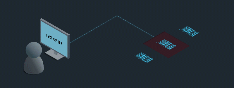 scanning barcode vs. manual typing