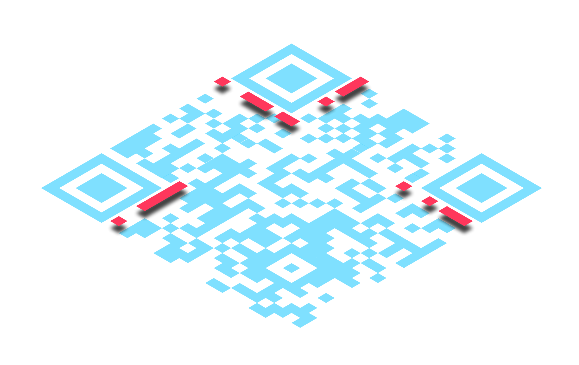QR-Code format pattern